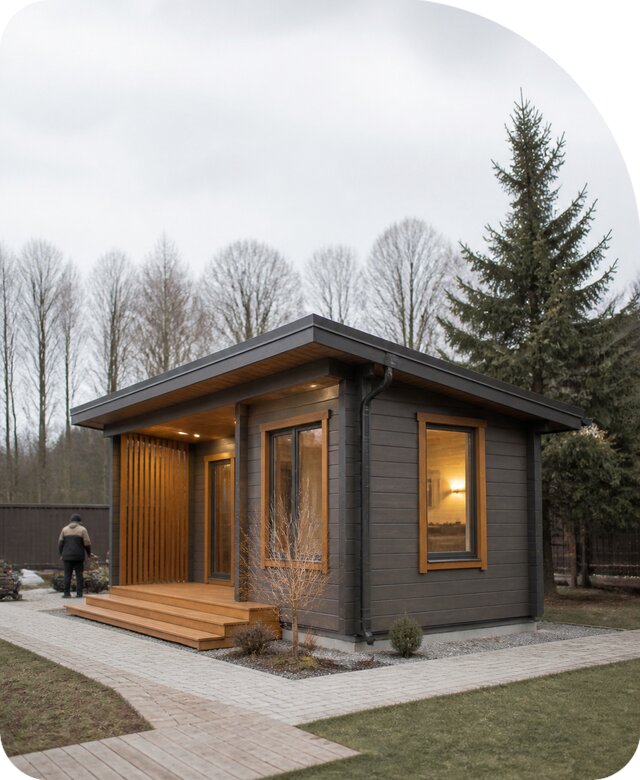 Утепленный домик под ключ в Черемхове по цене от 469170 р. | РадиДОМА-Чрм