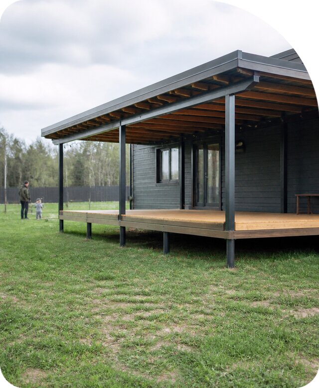 Заказать навес на сваях в Черемхове по цене от 6777 р. | РадиДОМА-Чрм